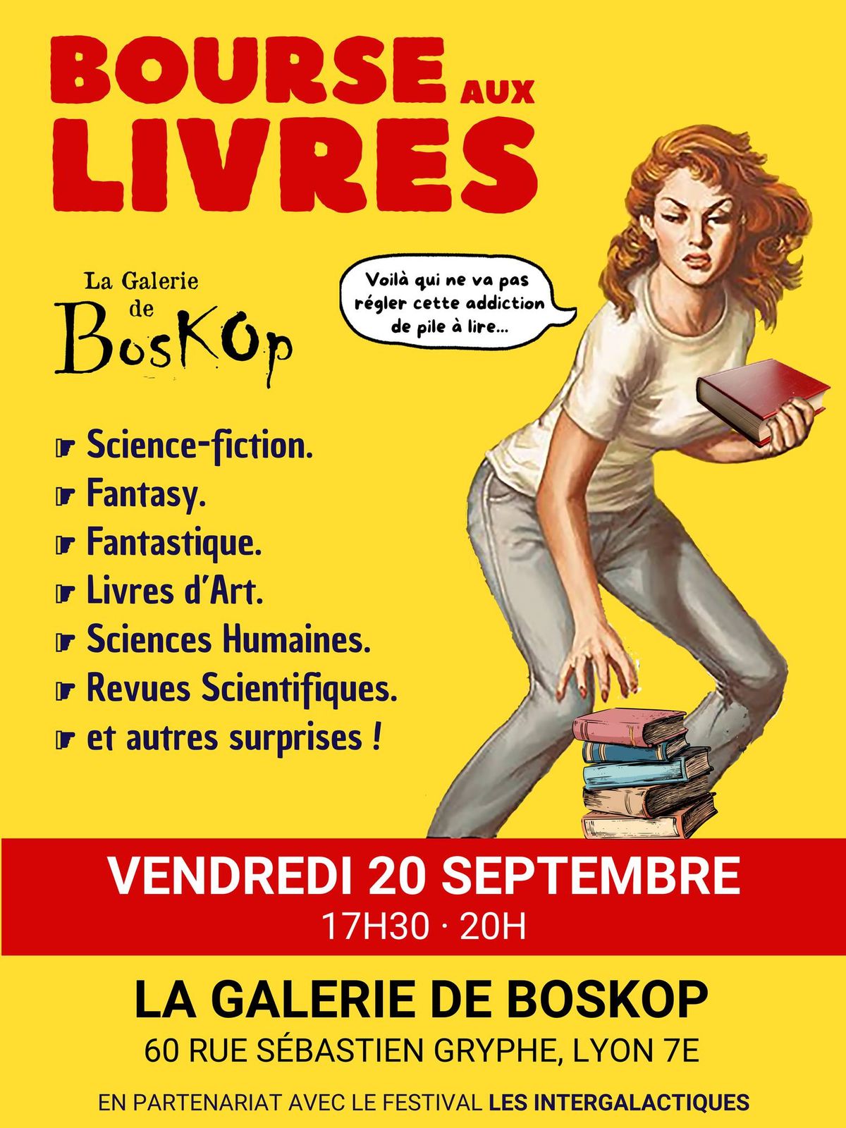 Bourse aux Livres Science-Fiction, Fantastique, Fantasy et Livres d'art