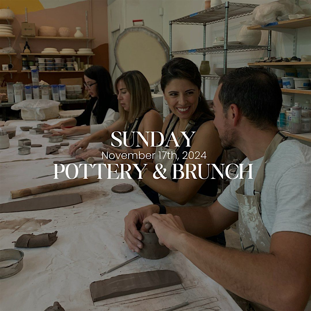 Pottery Workshop  & Sunday Brunch