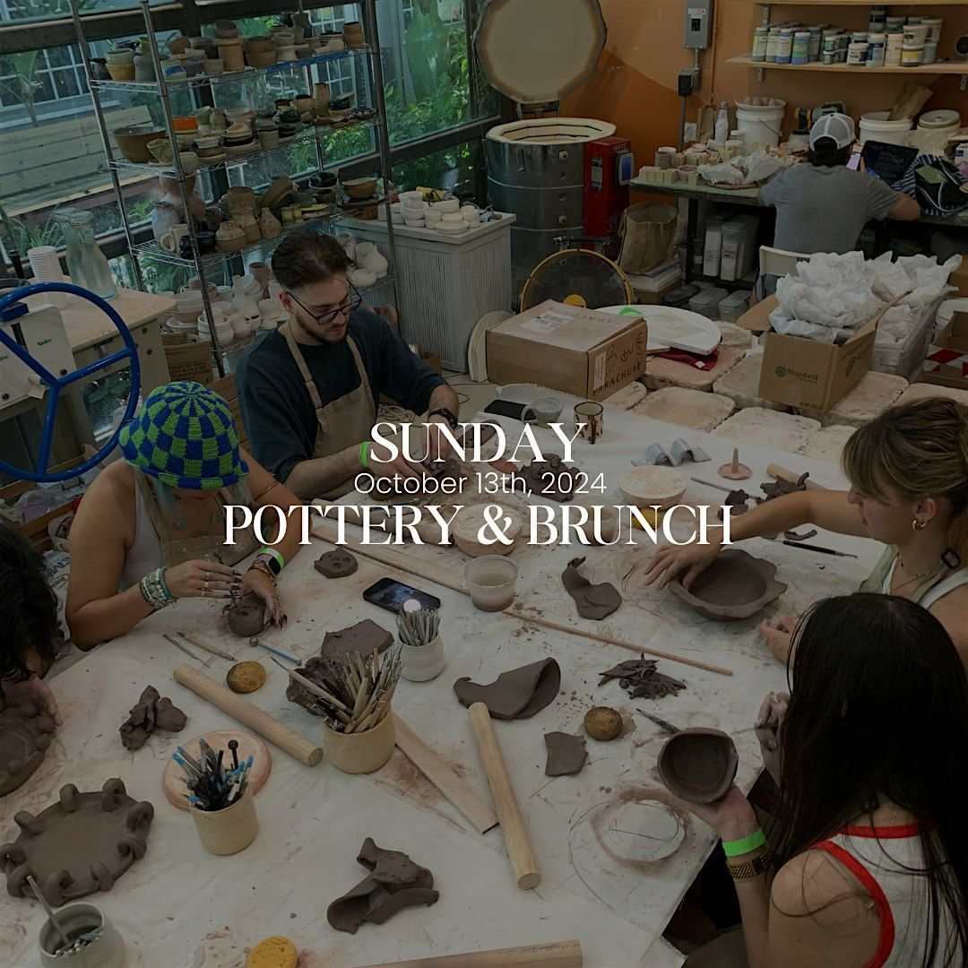 Pottery Workshop  & Sunday Brunch