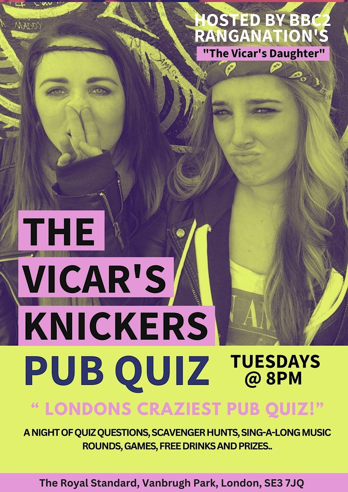 LONDON\u2019S CRAZIEST PUB QUIZ PARTY!!