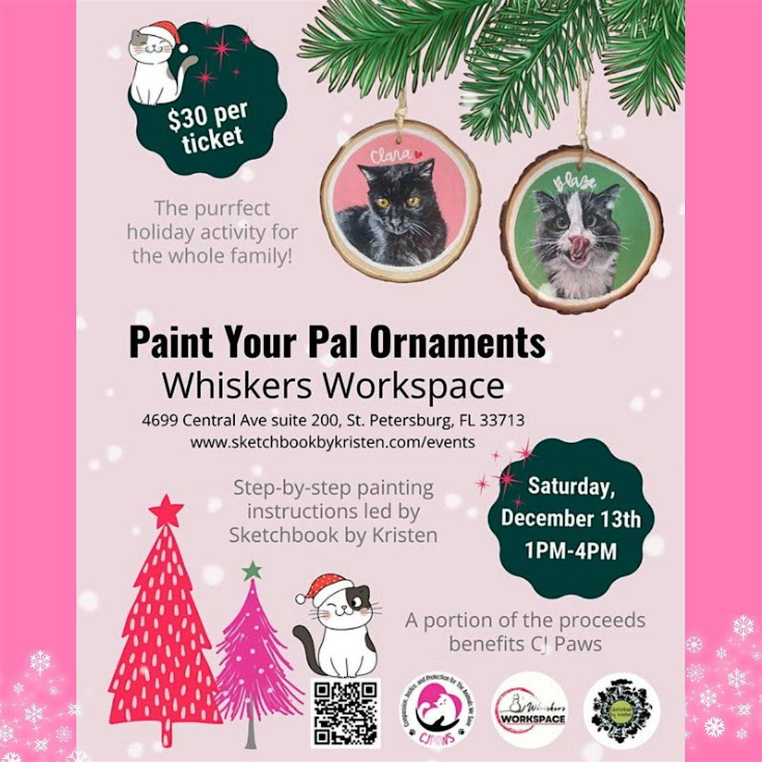 Paint your Pal Ornaments
