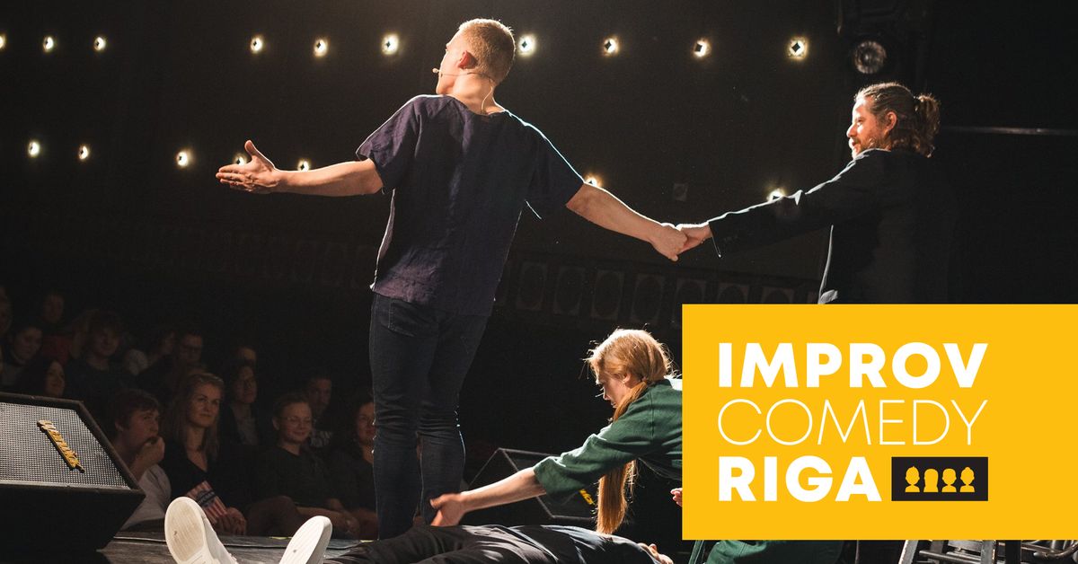 Improv Comedy Riga SHOW with Ella Galt