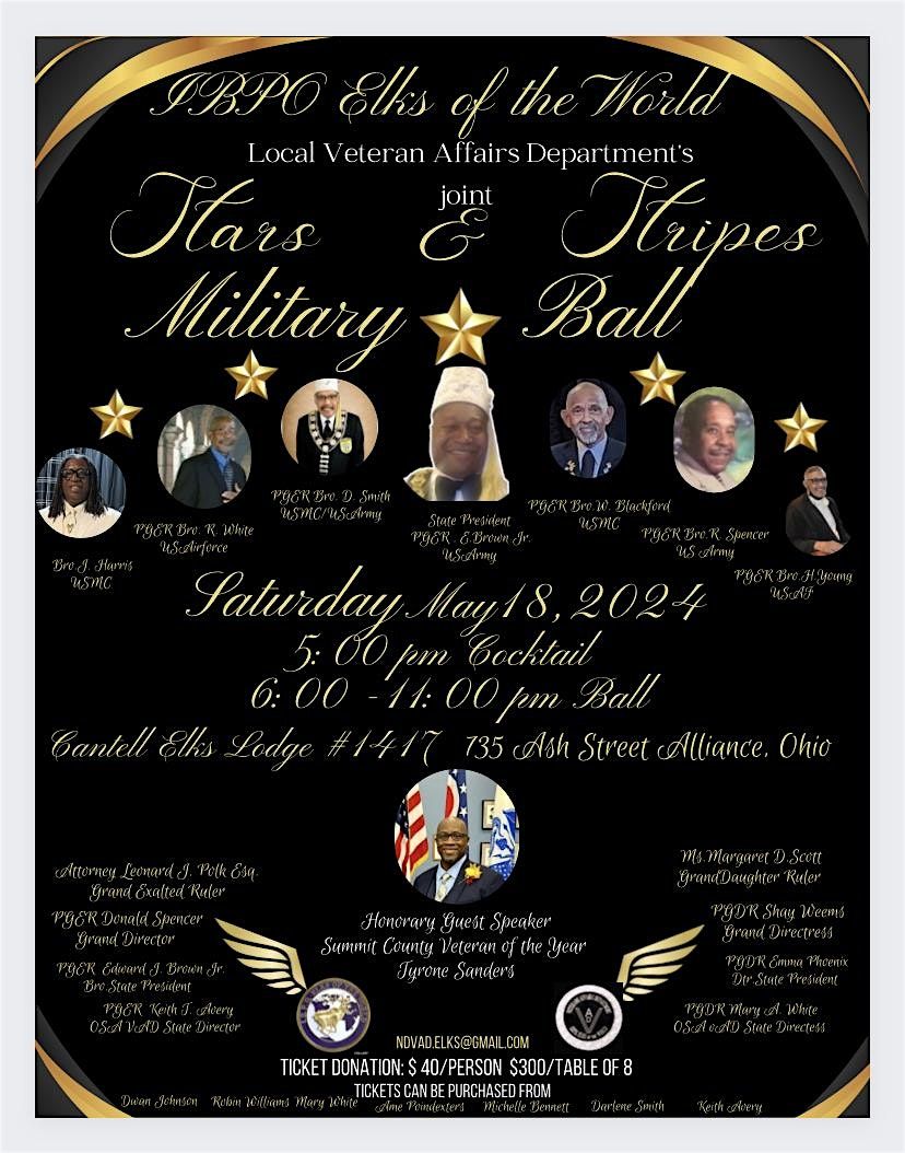 Stars and Stripes  Military Ball