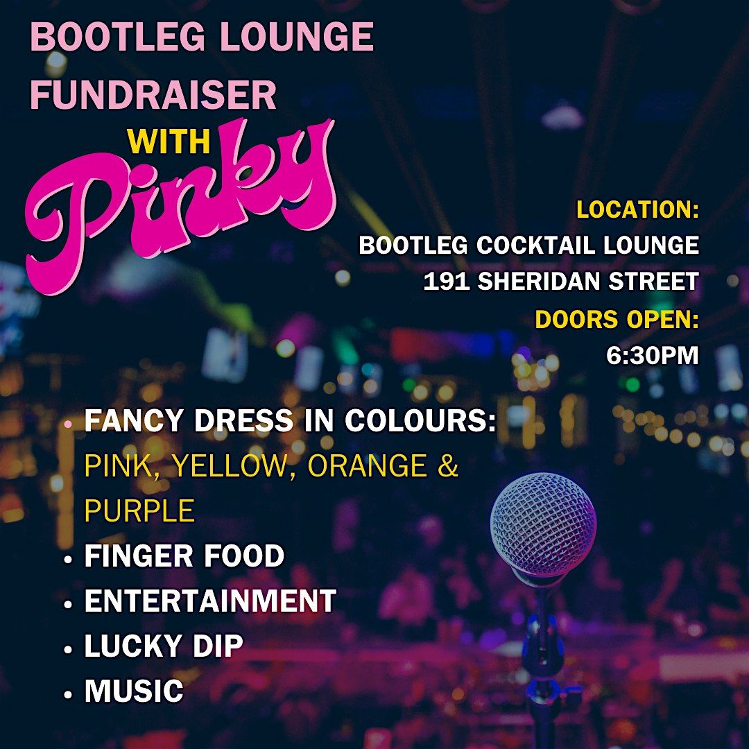 Bootleg Fundraiser for Couch Wellness Centre hosted by Pinky