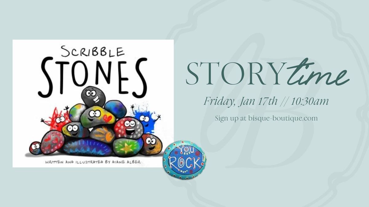 Friday Story Time --- SCRIBBLE STONES