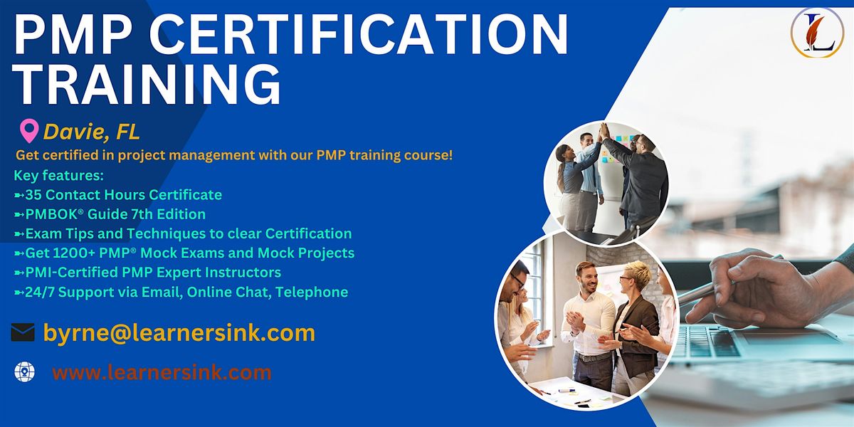 PMP Exam Preparation Training Course In Davie, FL