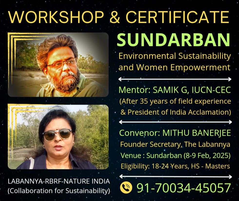 SUNDARBAN - ENVIRONMENTAL SUSTAINABILITY & WOMEN EMPOWERMENT VITAL