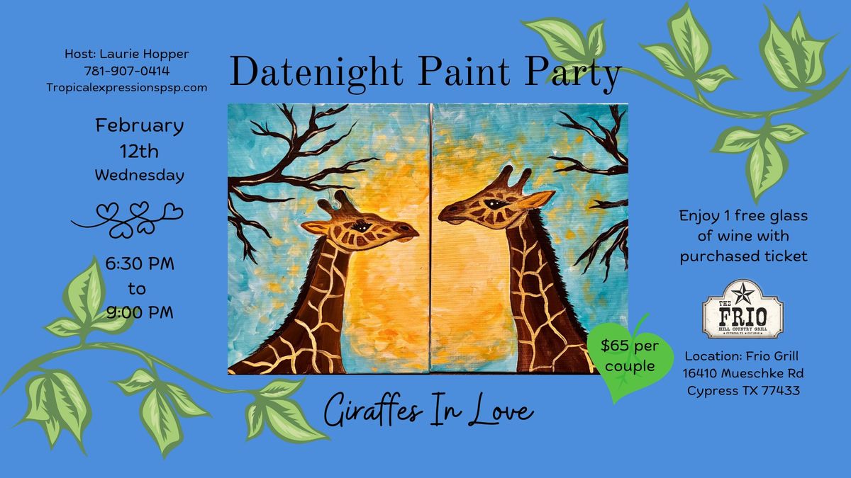 Datenight Paint & Sip At Frio Grill