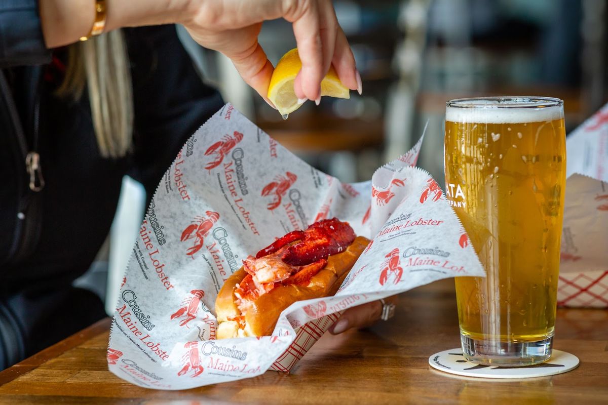 Cousins Maine Lobster at Food Truck Monday's at High Road Brewing Company