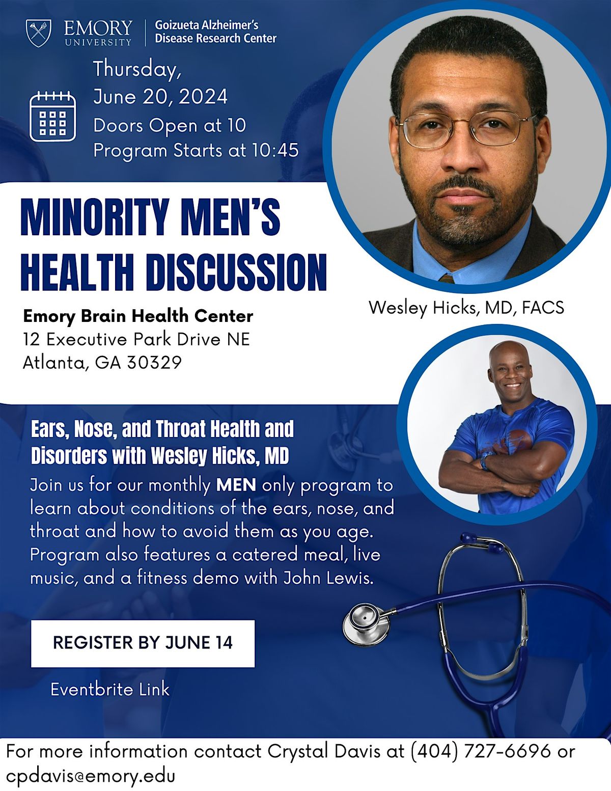 June Minority Men's Health Program | June 20, 2024