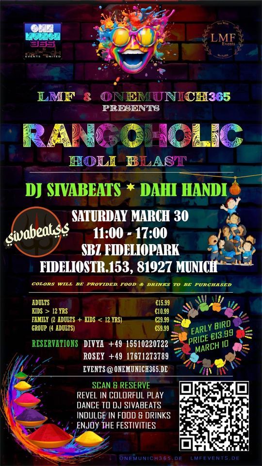 Rangoholic Holi Blast