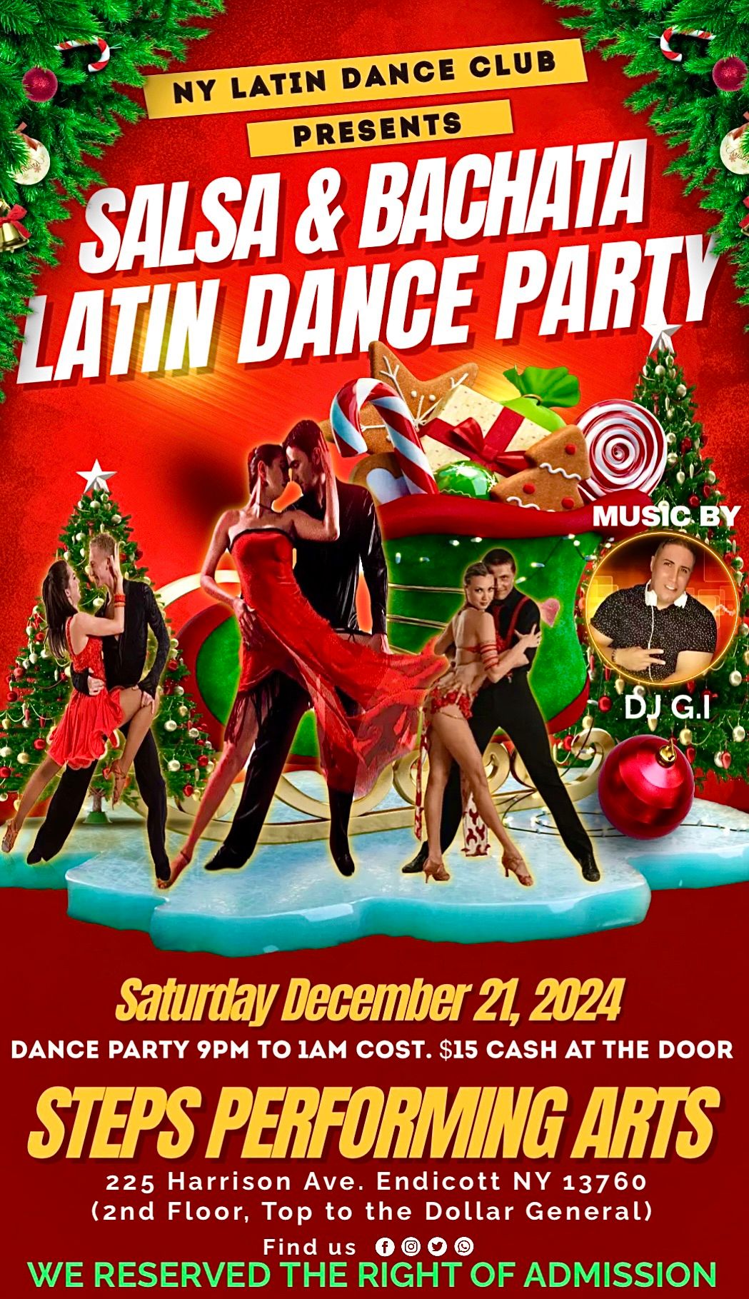 SALSA & BACHATA LATIN DANCE PARTY