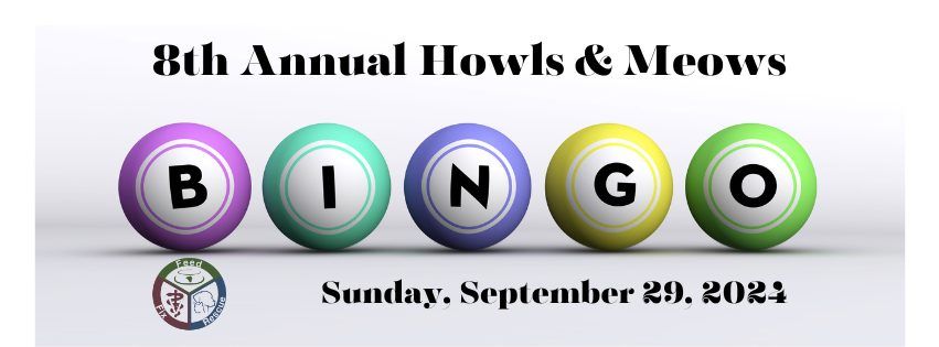 8th Annual Howls & Meows Bingo