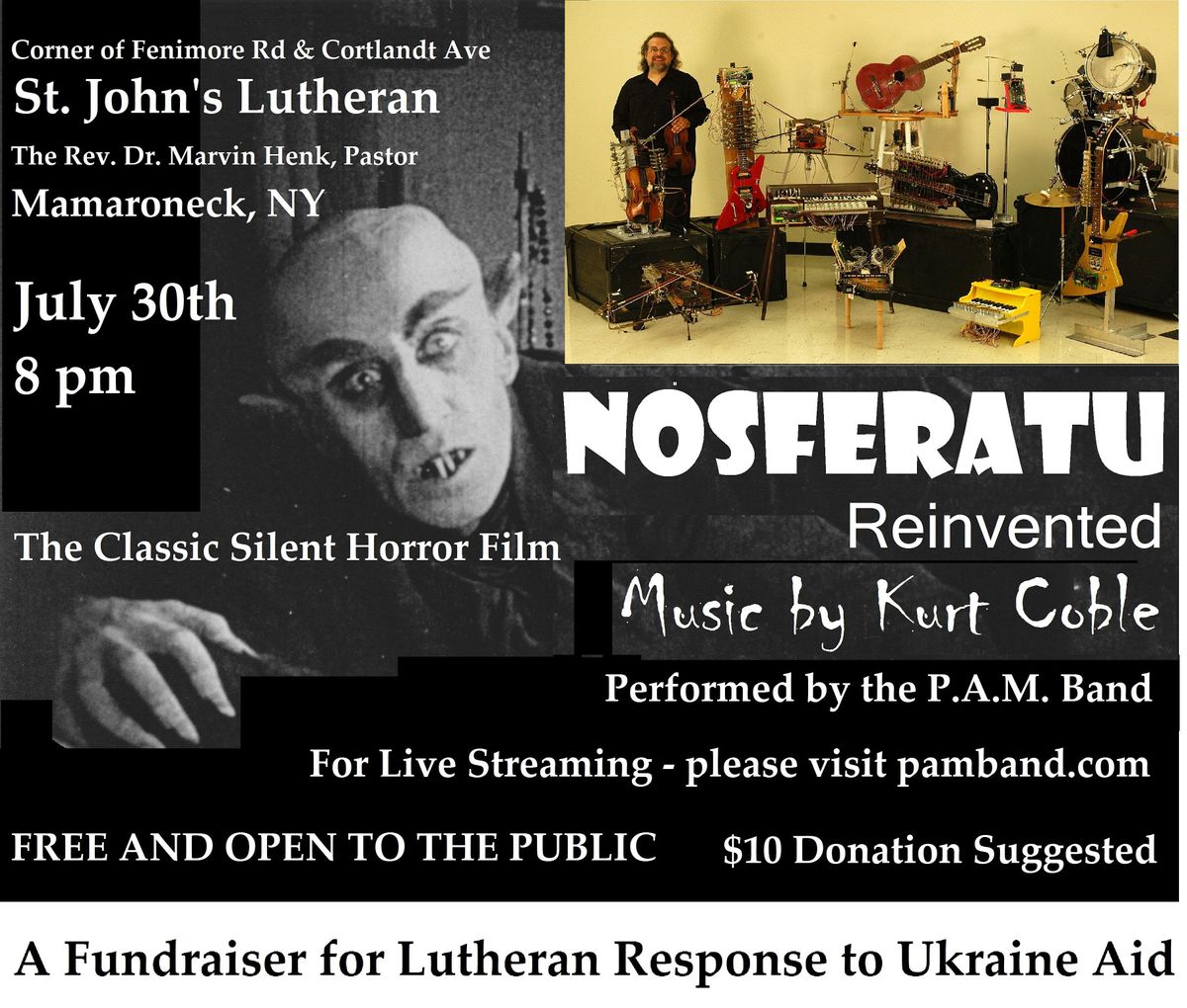 Nosferatu Reinvented - 1922 Silent Film accompanied by P.A.M. Band