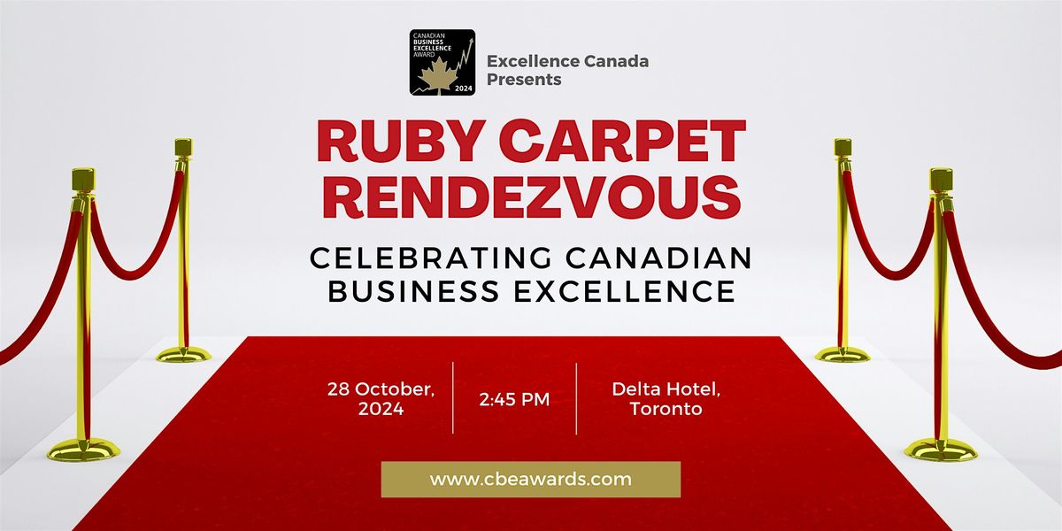 Ruby Carpet Rendezvous: Celebrating Canadian Business Excellence