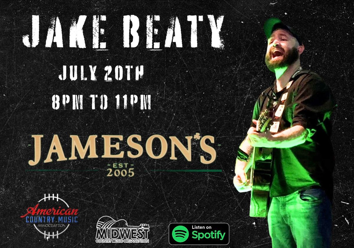 Jake Beaty: LIVE At Jameson\u2019s Public House