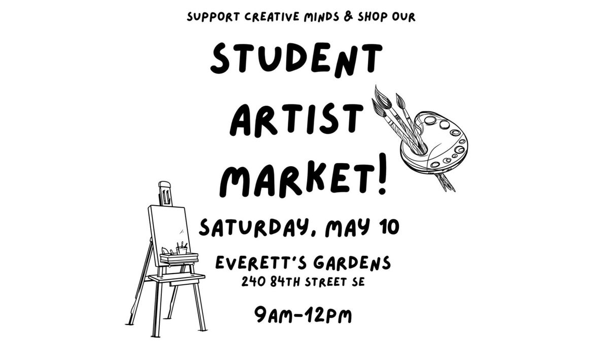 Student Artist Market!