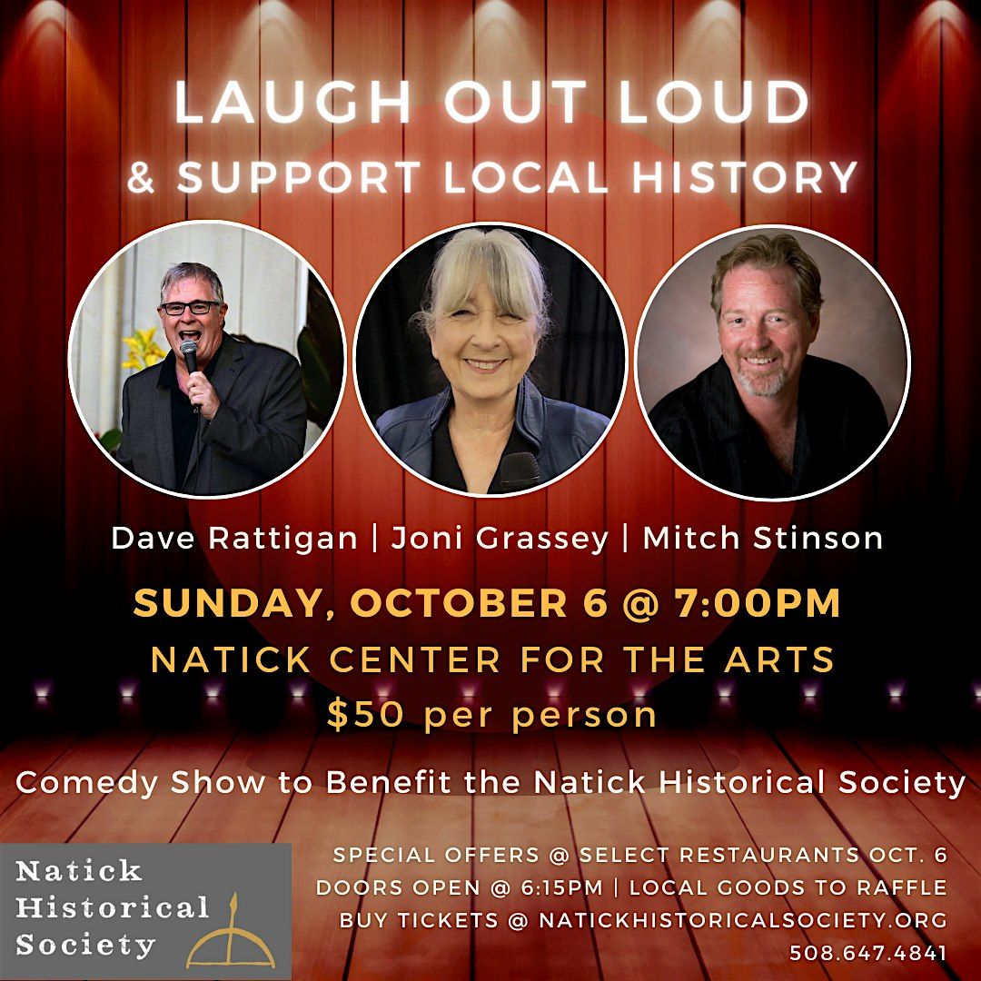 Comedy Night to Benefit the Natick Historical Society