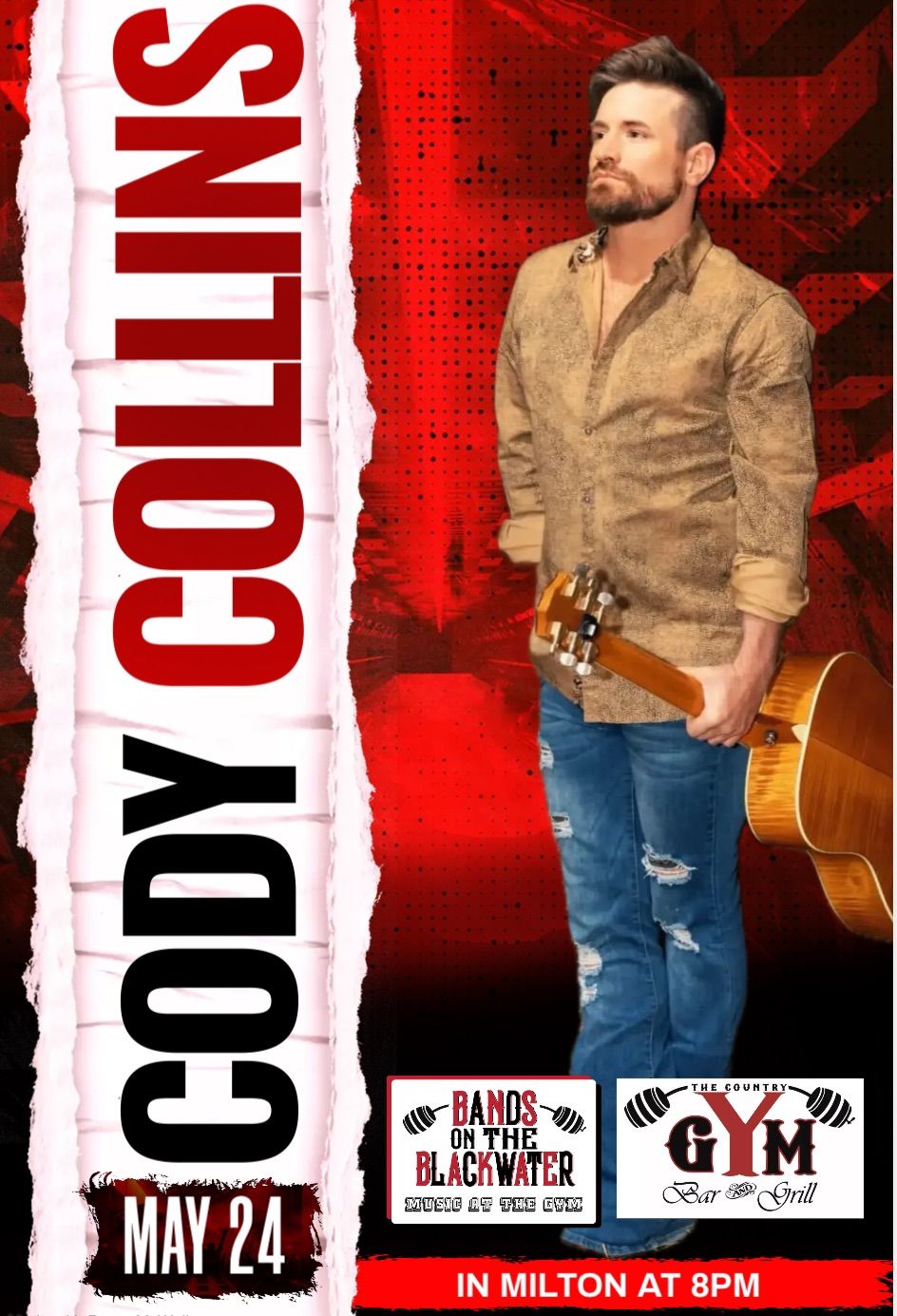 Cody Collins at The Country Gym in Milton