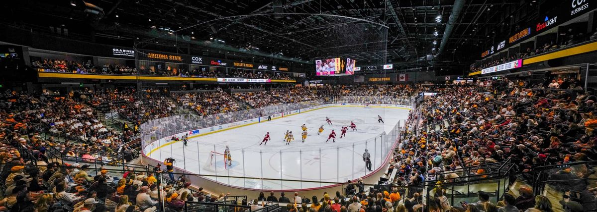 Denver Pioneers at Arizona State Sun Devils Hockey at Mullett Arena