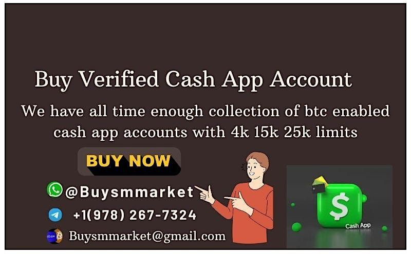 Fully Verified BTC Enabled Cash App Accounts