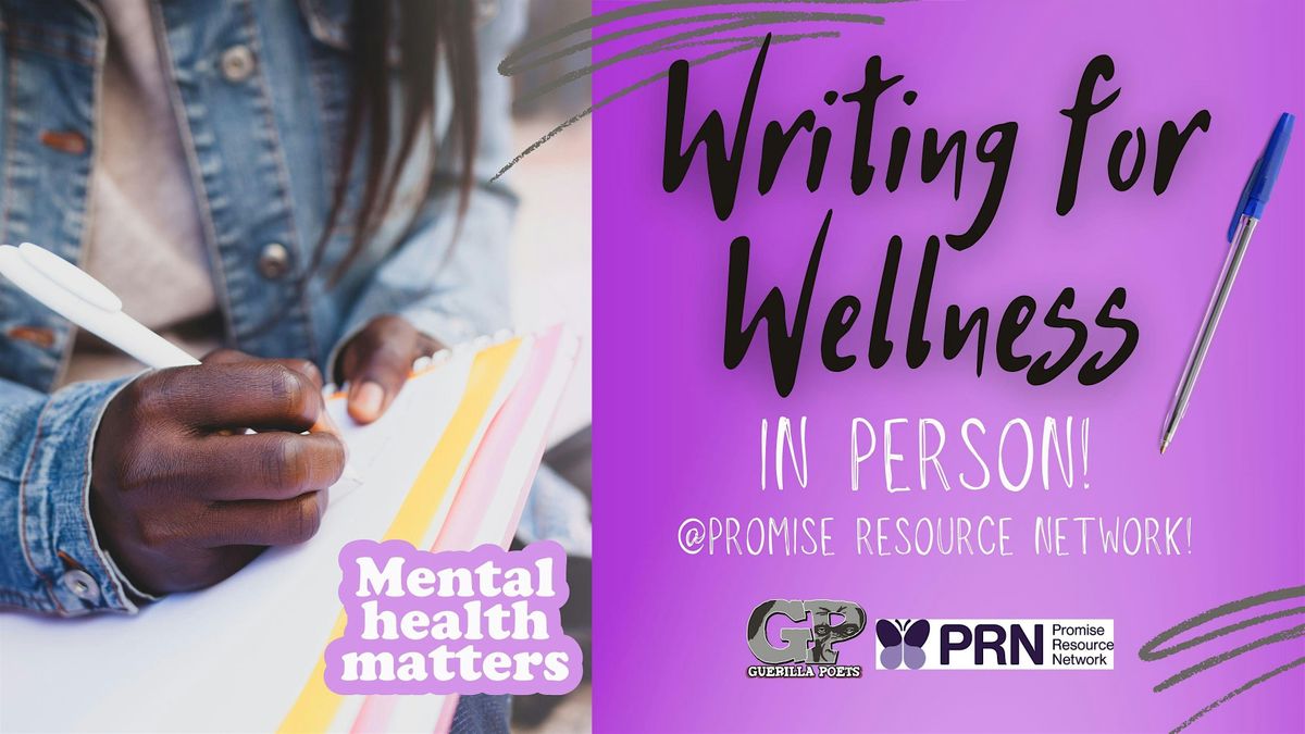 Writing For Wellness In Person