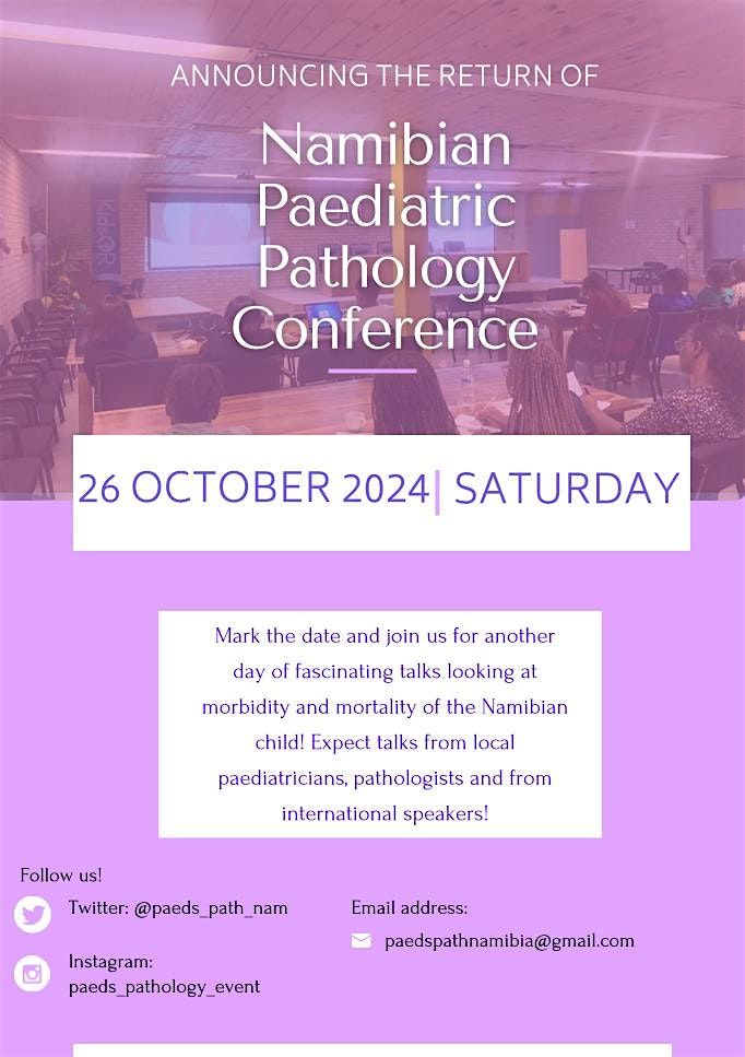 Namibian Paediatric Pathology Conference 2024