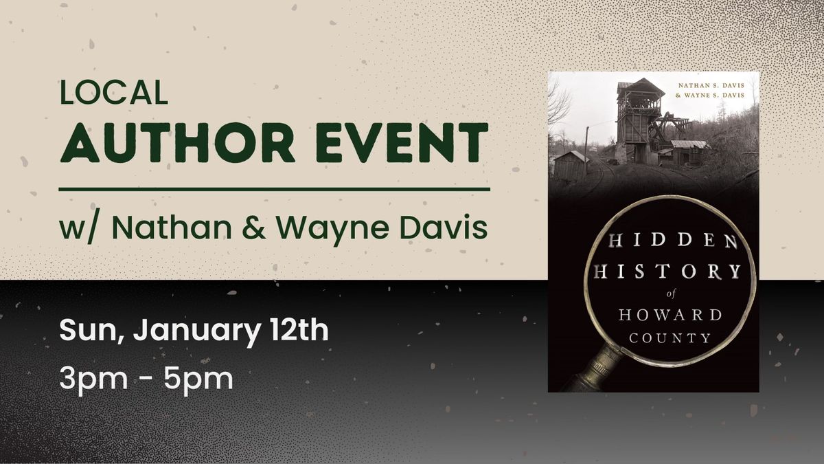 Author Visit - Hidden History of Howard County