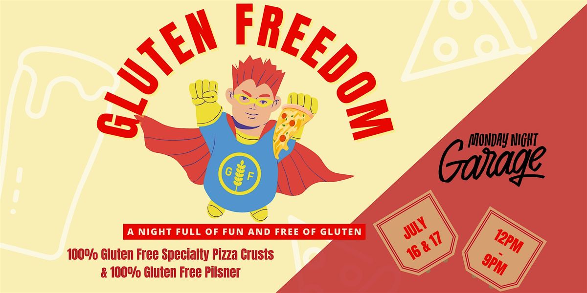 Garage Gluten Freedom:  TWO DAYS of gluten-free wood-fired pizza and beer