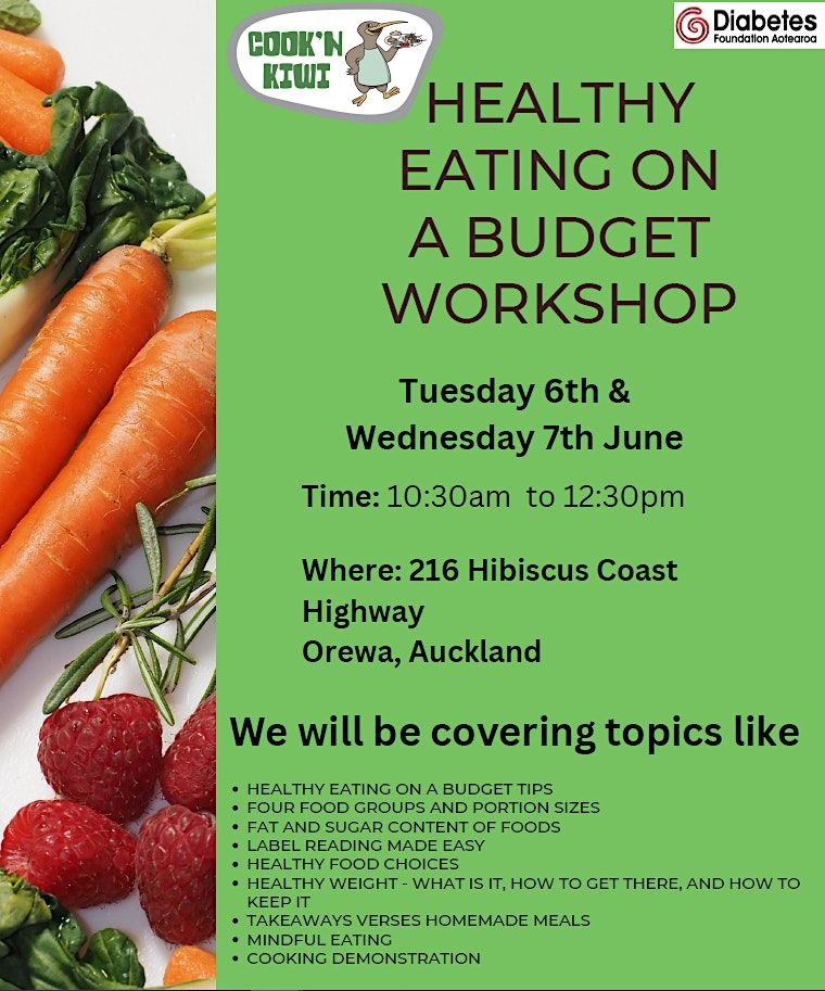 Healthy Eating on a Budget workshop