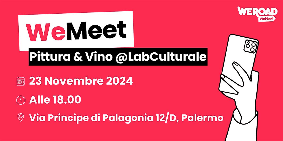 WeMeet | Pittura & Vino