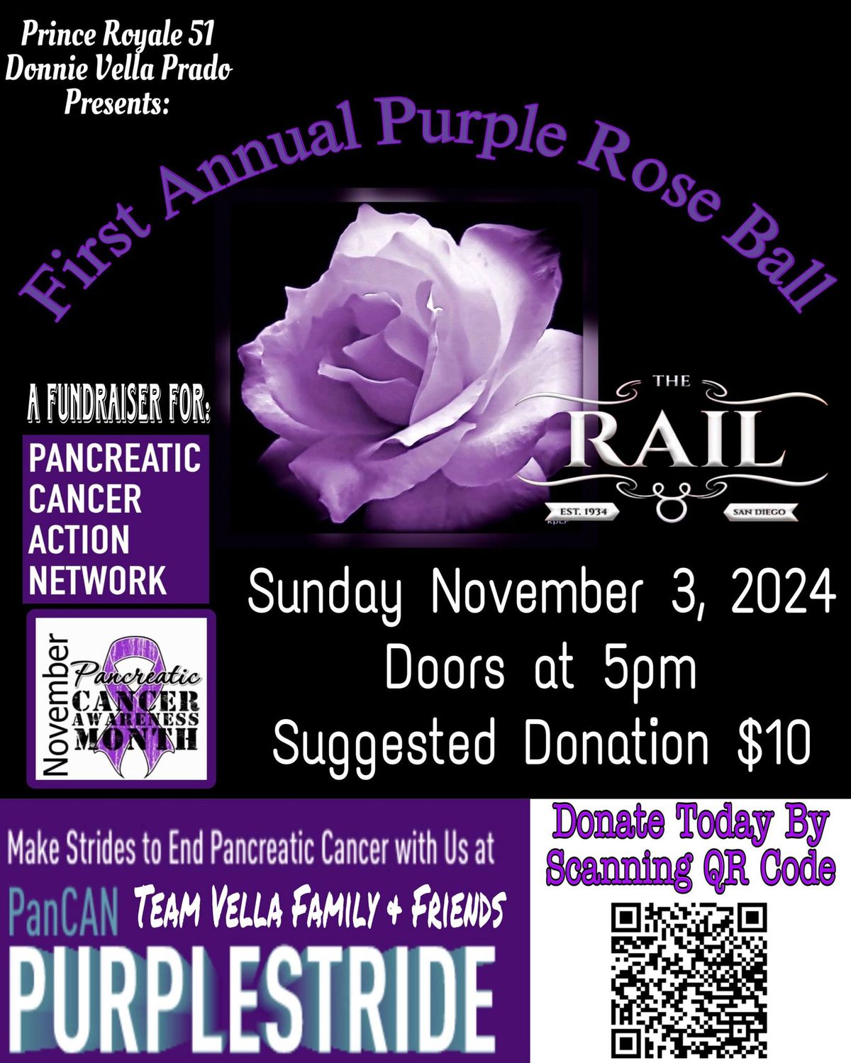 Purple Rose Ball\/Gala