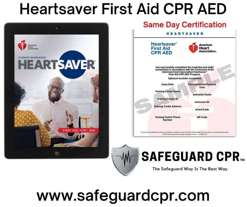 Heartsaver First Aid CPR AED