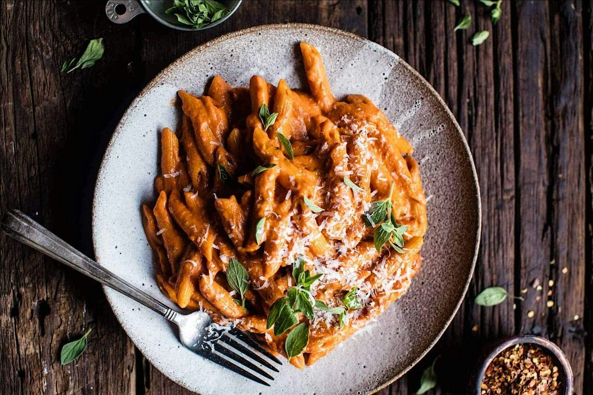 UBS In Person Cooking Class: Fusion Penne alla Vodka with South Asian Spice