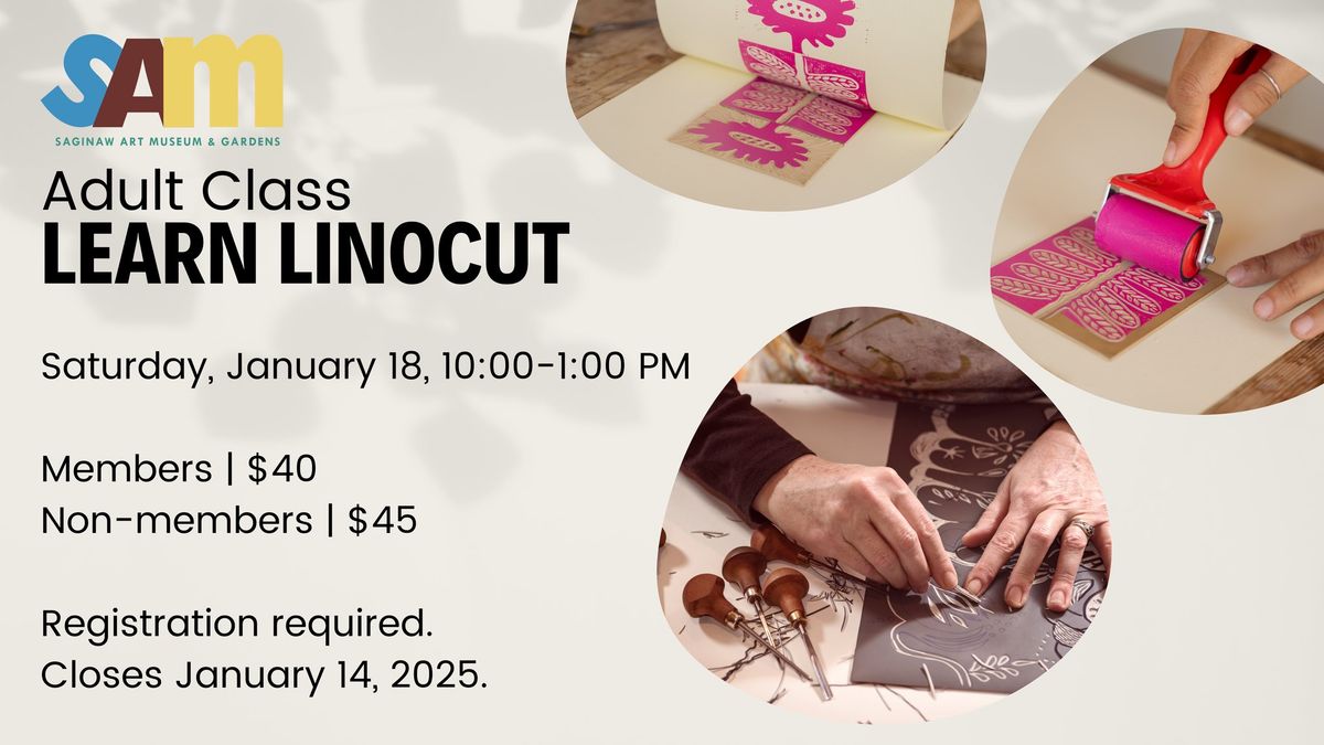 Adult Workshop: Learn Linocut