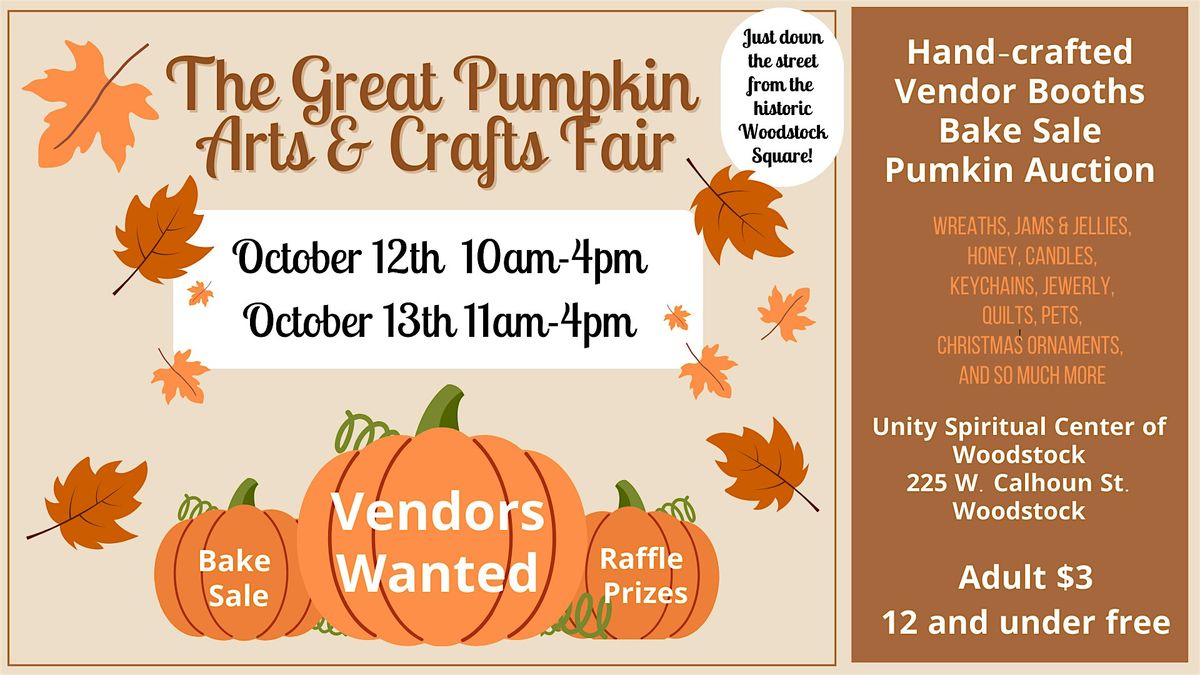 The Great Pumpkin Arts & Craft Show