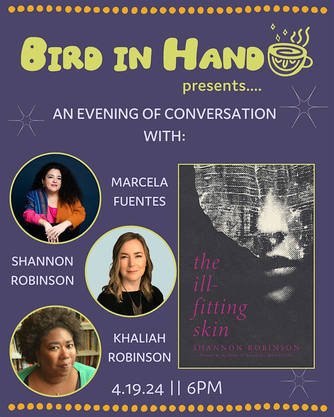 An Evening with Marcela Fuentes, Shannon Robinson, and Khaliah Williams