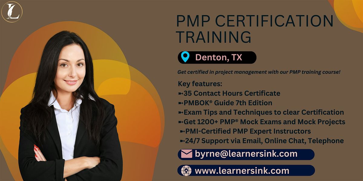 PMP Exam Preparation Training Course In Denton, TX
