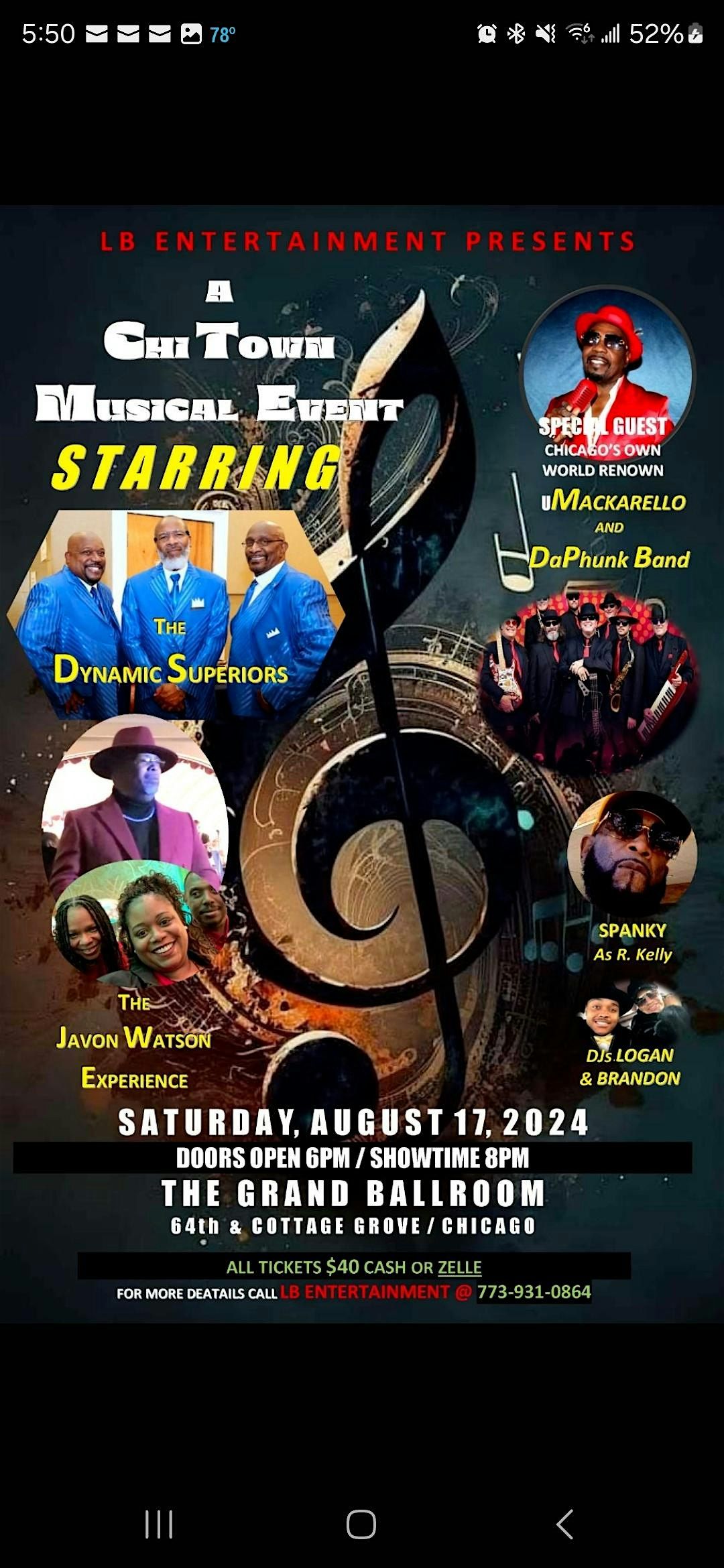 A Chi Town Musical Event