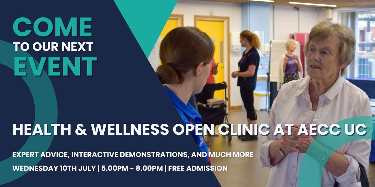 Health & Wellness Open Clinic at AECC UC