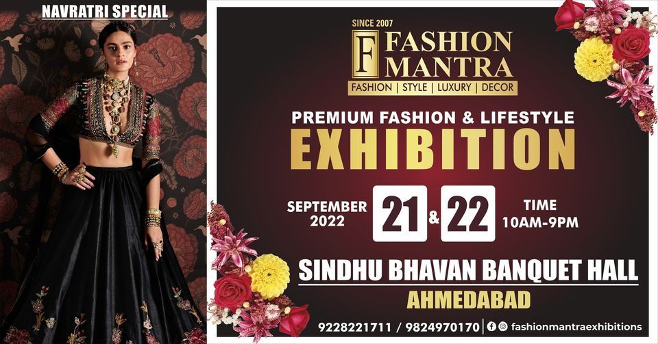 Navratri Special Fashion & Lifestyle Exhibition Ahmedabad (September