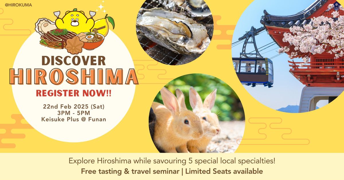 Discover Hiroshima Food & Travel seminar