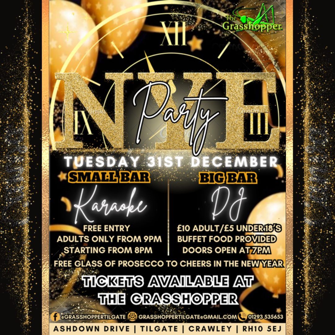 \ud83c\udf7e\ud83e\udd42\u2728 NEW YEARS EVE PARTY \u2728\ud83e\udd42\ud83c\udf7e