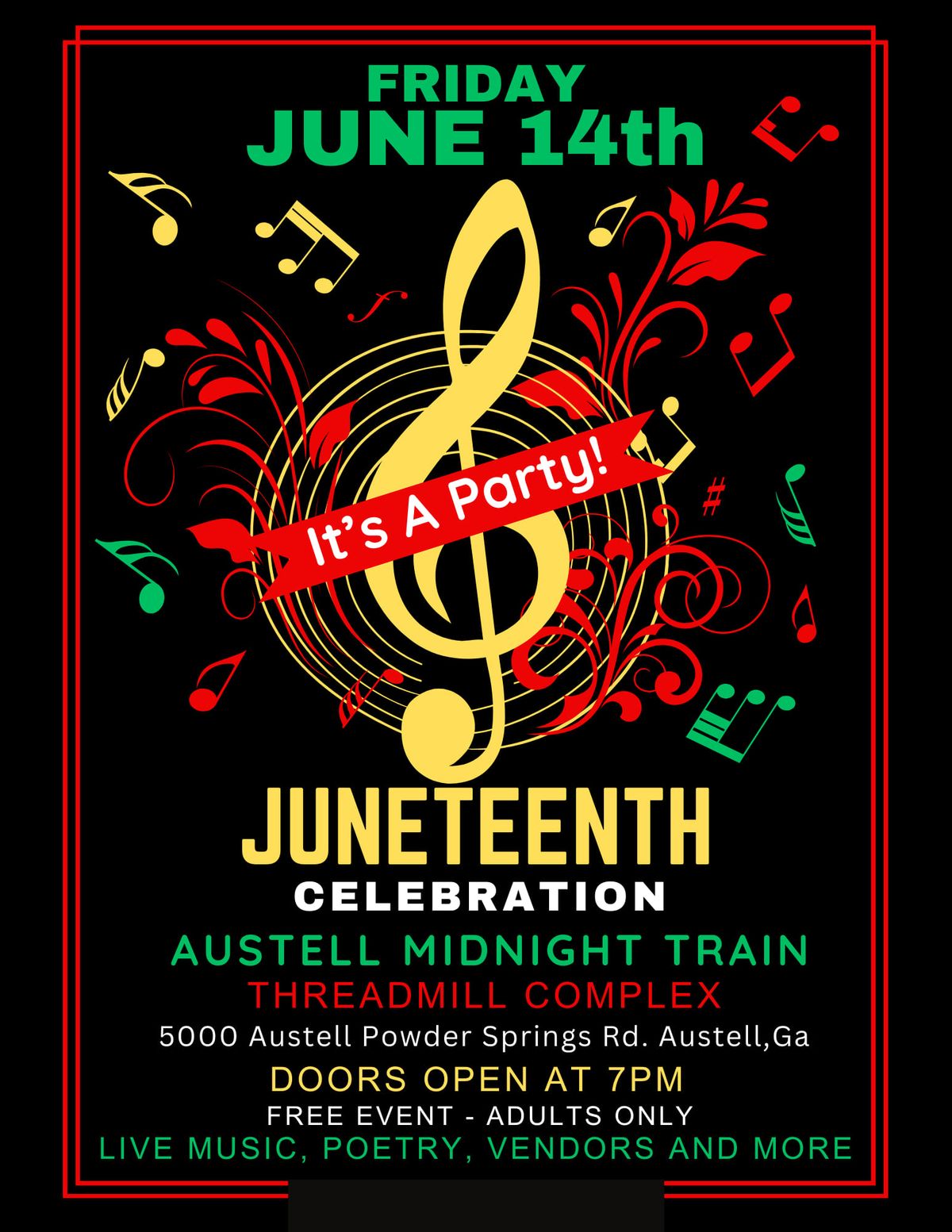 Austell Midnight Train - A Juneteenth Celebration 