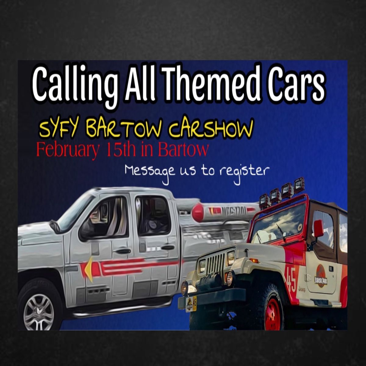 Syfy Bartow Car Show 2025