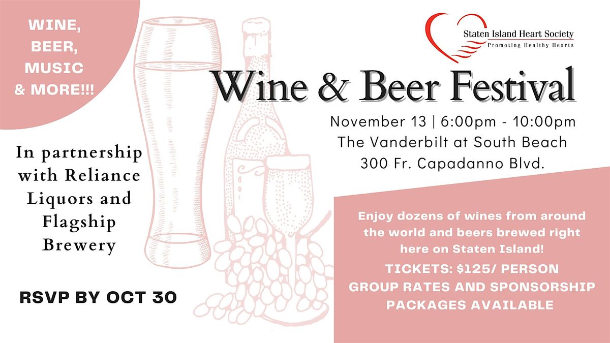 Staten Island Heart Society Wine and Beer Festival