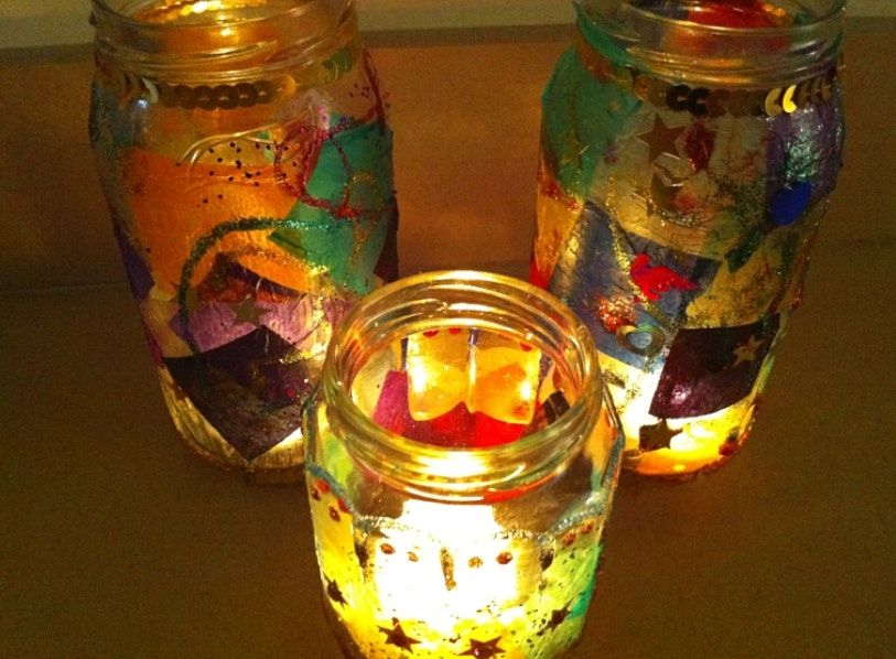 Matariki Light Jars - Avondale Library, Avondale Library, Auckland, 18 ...