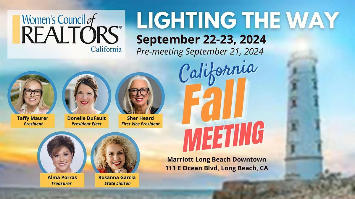 Women\u2019s Council of REALTORS\u00ae, California Fall Meeting and Installation