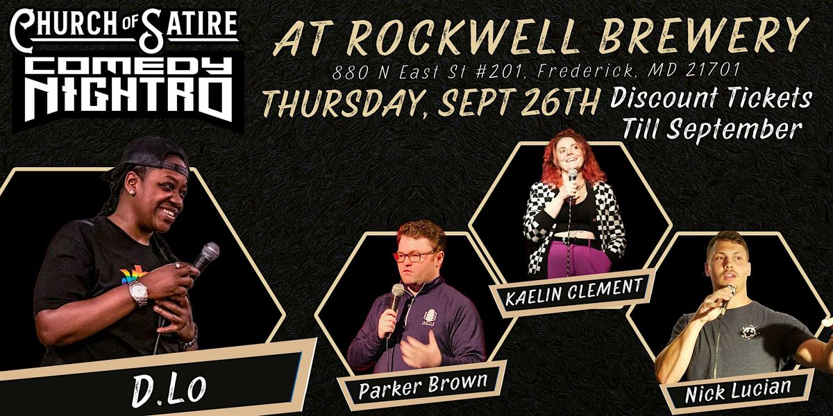 Comedy Nightro - Church of Satire Comedy Club @ Rockwell Brewery