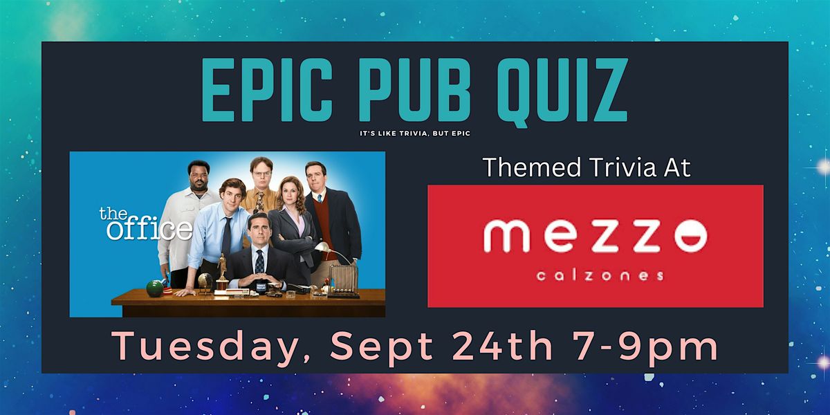 The Office Themed Trivia @ Mezzo!